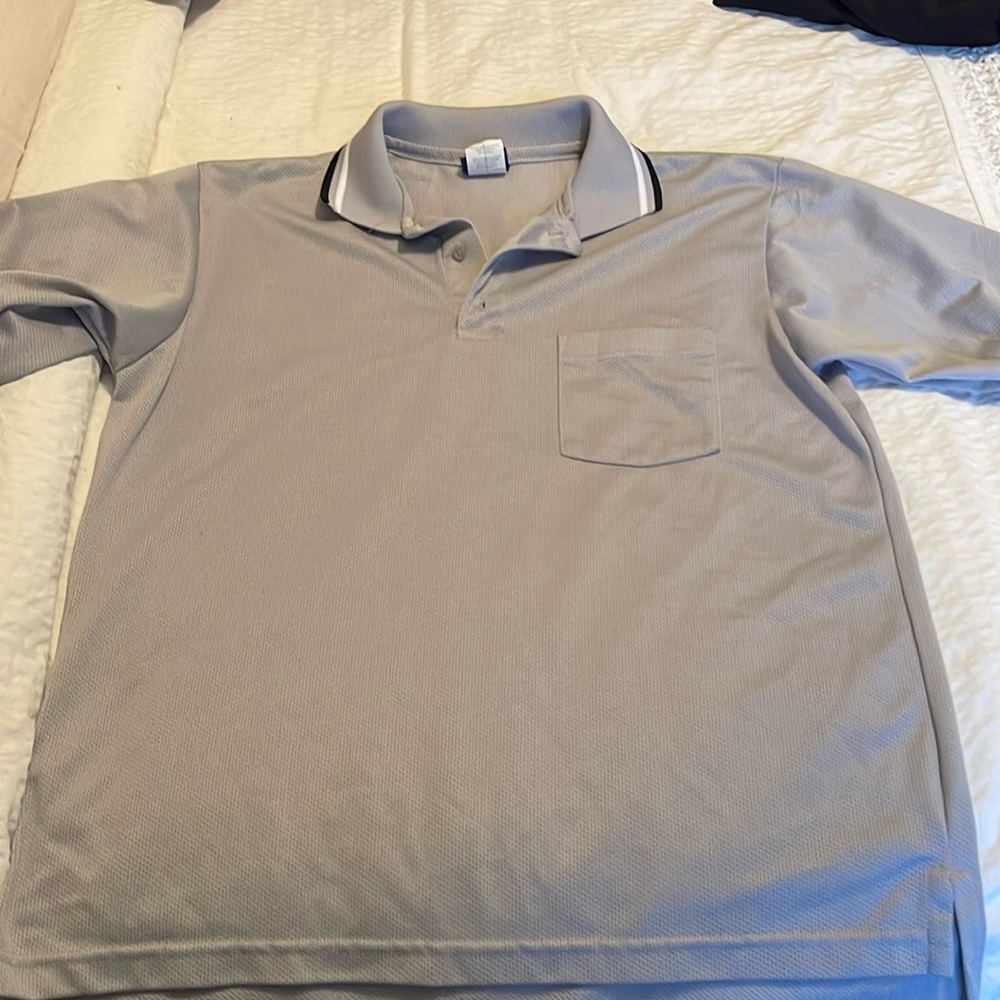 Gray umpire shirt - medium